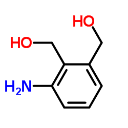 (3-氨基-1,2-伸苯基)二甲醇 结构式