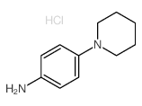 4-(哌啶-1-基)苯胺二盐酸盐 结构式