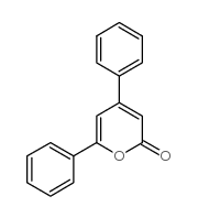 4,6-二苯基-2-吡喃酮 结构式