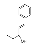 (3R)-1-苯基戊-1-烯-3-醇 结构式