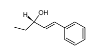(1E,3S)-1-苯基-1-戊烯-3-醇 结构式