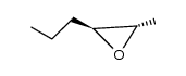 rel-2α*-丙基-3β*-甲基环氧乙烷 结构式