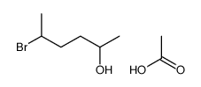 5-溴-2-己醇乙酸酯 结构式