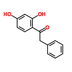 2',4'-二羟基-2-苯基苯乙酮 结构式