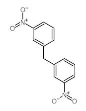 1-nitro-3-[(3-nitrophenyl)methyl]benzene 结构式