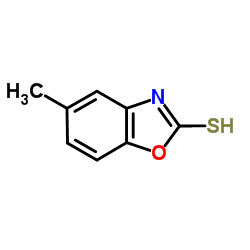 2-巯基-5-甲基苯并恶唑 结构式