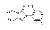 4-甲基-2-(1-氧代-2H-苯并三唑-2-基)-苯酚 结构式