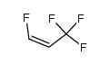 1,3,3,3-四氟丙烯(反式) 结构式