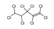 1-Pentene, 1,1,2,3,3,4,5,5-octachloro- 结构式