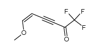 5-Hexen-3-yn-2-one, 1,1,1-trifluoro-6-methoxy-, (5Z)- 结构式