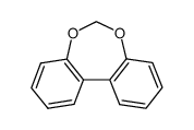 二苯并[d,f][1,3]二氧杂环庚英 结构式