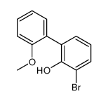 3-溴-2'-甲氧基-2-联苯醇 结构式