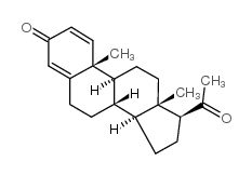 1-脱氢孕酮 结构式