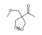 3,3-二(羟甲基)-4-甲氧基-2-丁酮 结构式