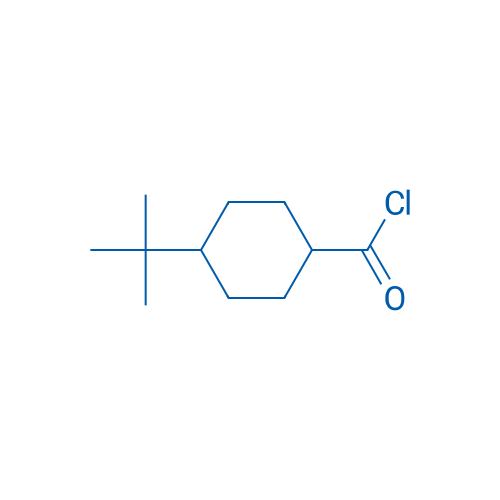 4-叔丁基环己基甲酰氯 结构式