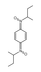 2,5-环己二烯-1,4-二亚胺-N1,N4-二(1-甲基丙基)-N1,N4-二氧化物 结构式