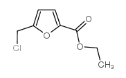 5-氯甲基-2-呋喃甲酸乙酯 结构式