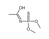 O,O-二甲基-N-乙酰基硫代磷酰胺 结构式