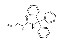 Urea, N-2-propen-1-yl-N'-(triphenylmethyl)- 结构式