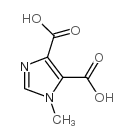 1-甲基-1H-咪唑-4,5-二羧酸 结构式