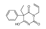 1-烯丙基-5-乙基-5-苯基嘧啶-2,4,6(1H,3H,5H)-三酮 结构式