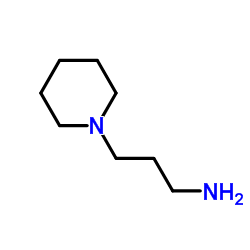 1-(3-氨基丙基)哌啶 结构式
