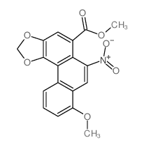 马兜铃酸I甲酯 结构式
