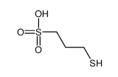 3-巯基丙烷磺酸 结构式