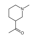 1-(1-甲基-3-哌啶基)乙酮 结构式