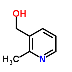 3-羟甲基-2-甲基吡啶 结构式