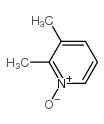 2,3-二甲基吡啶-N-氧化物 结构式