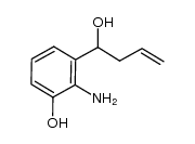 2-氨基-3-(1-羟基丁-3-烯基)苯酚 结构式
