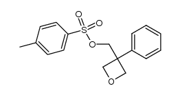 3-苯基-3-氧杂环丁基甲基对甲苯磺酸酯 结构式