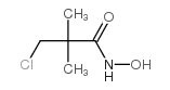 3-氯-N-羟基-2,2-二甲基丙酰胺 结构式