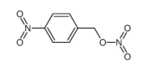 4-硝基苄基硝酸酯 结构式