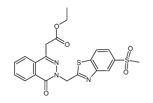 2-氯甲基-5-三氟甲基苯并噻唑 结构式