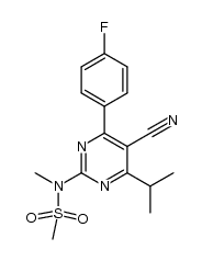 瑞舒伐他汀杂质155 结构式