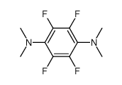 2,3,5,6-四氟-1,4-双(二甲氨基)苯 结构式