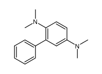 N2,N2,N5,N5-四甲基-[1,1'-联苯]-2,5-二胺 结构式