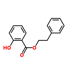 柳酸苯乙酯 结构式