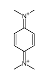 N,N,N',N'-tetramethyl-4-quinonediiminium dication 结构式