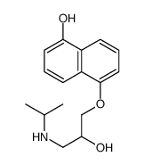 5-羟基普萘洛尔 结构式