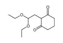 2-(2,2-二乙氧基乙基)-1,3-环己二酮 结构式
