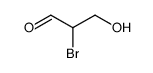 2-溴-3-羟基丙醛 结构式