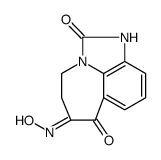 4,5-二氢-6-肟-咪唑并[4,5,1-jk][1]苯并氮杂卓-2,6,7(1H)-三酮 结构式