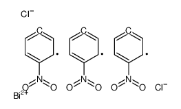 dichloro-tris(4-nitrophenyl)bismuth 结构式