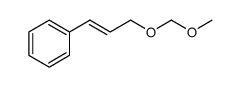 Benzene, [(1E)-3-(methoxymethoxy)-1-propen-1-yl]- 结构式