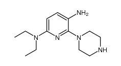 N2,N2-Diethyl-6-(1-piperazinyl)-2,5-pyridinediamine 结构式