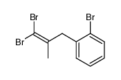 1-溴-2-(3,3-二溴-2-甲基-2-丙烯-1-基)苯 结构式