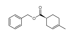 3-Cyclohexene-1-carboxylic acid, 4-methyl-, phenylmethyl ester, (1S)- 结构式